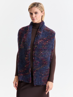 Шарф женский "BLUEBERRY OVERSIZE"