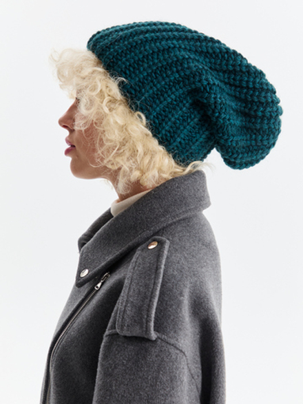 Шапка женская "EMERALD OVERSIZE"
