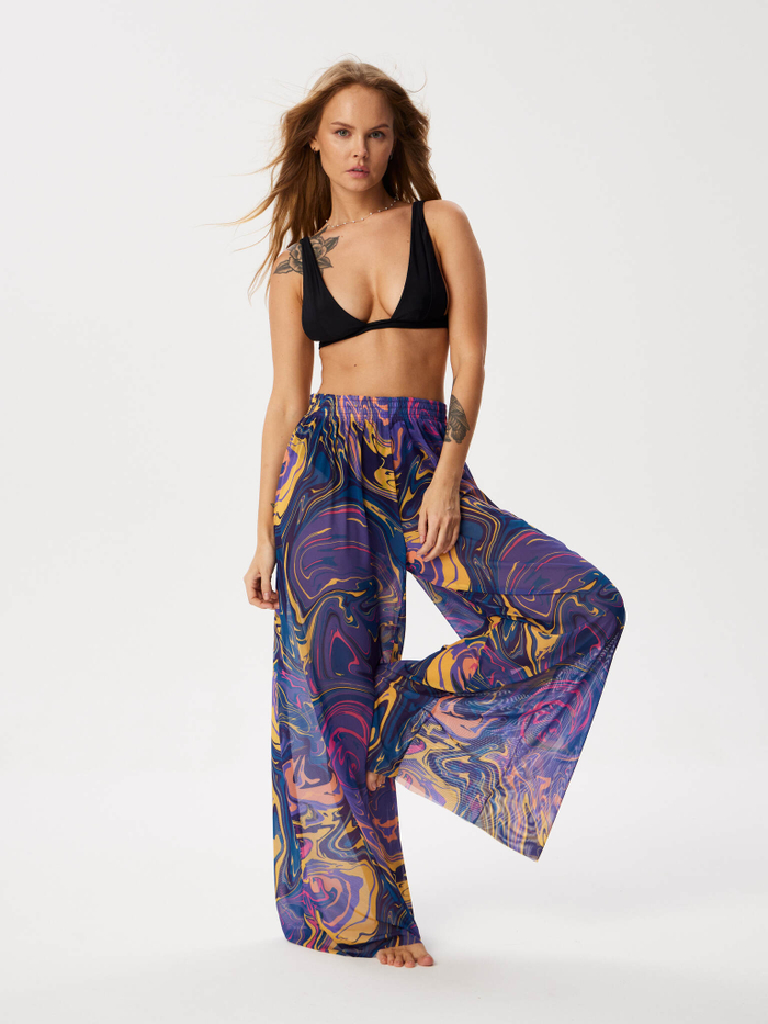 Брюки женские пляжные "FUSION VIOLET"