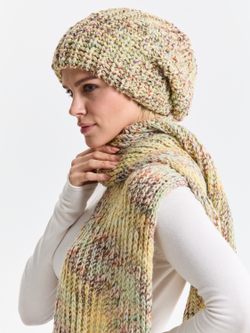 Шапка женская "YELLOW OVERSIZE"