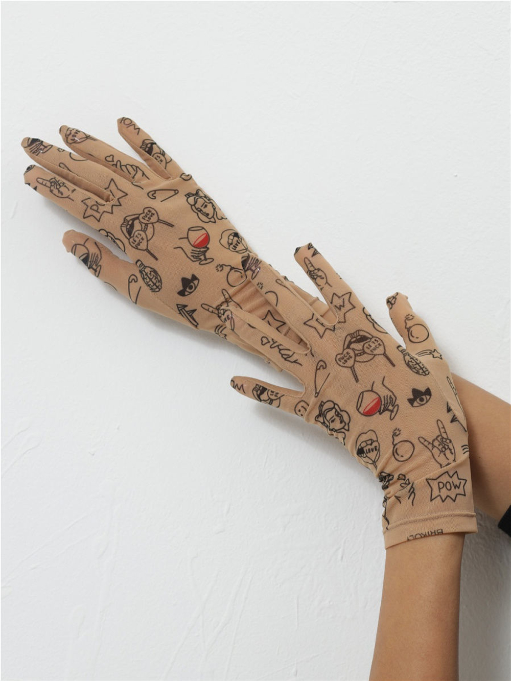 Перчатки женские "Pattern"