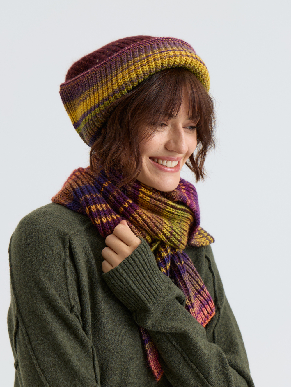 Шарф женский "RAINBOW LISSE"