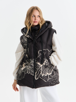 Жилетка женская утепленная "BLACK ASTRA"