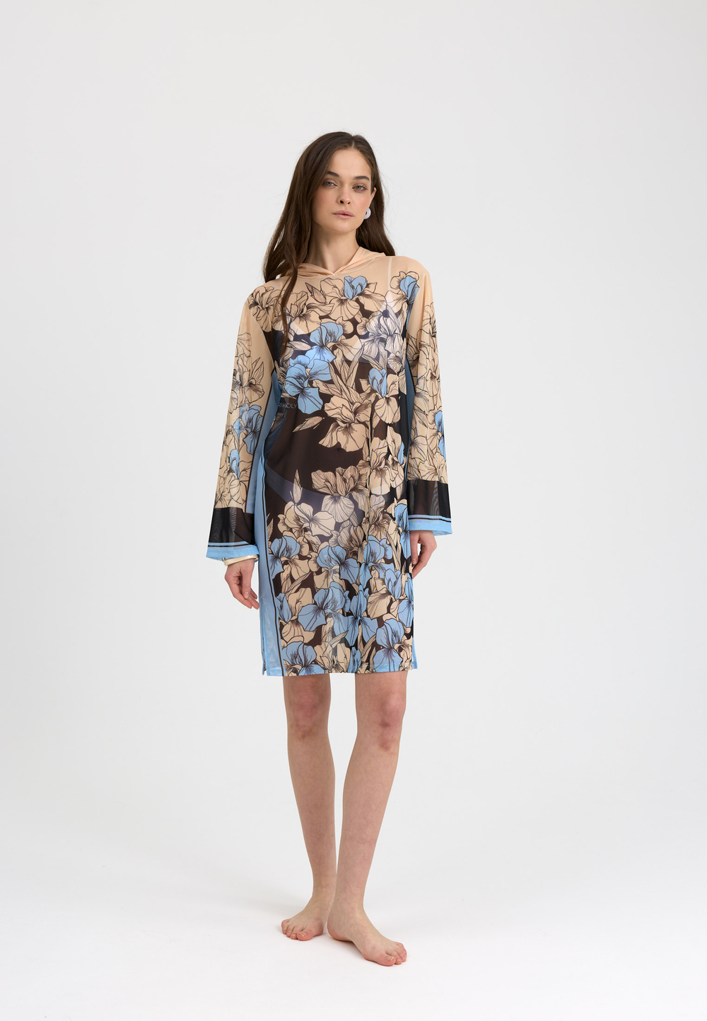 Туника женская короткая из сетки "IRIS"