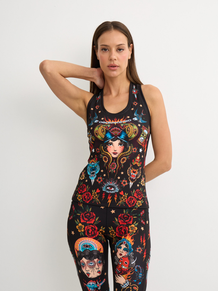 Майка женская спортивная " OLDSCHOOL "