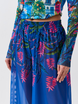 Брюки-палаццо женские пляжные "CYPRUS"