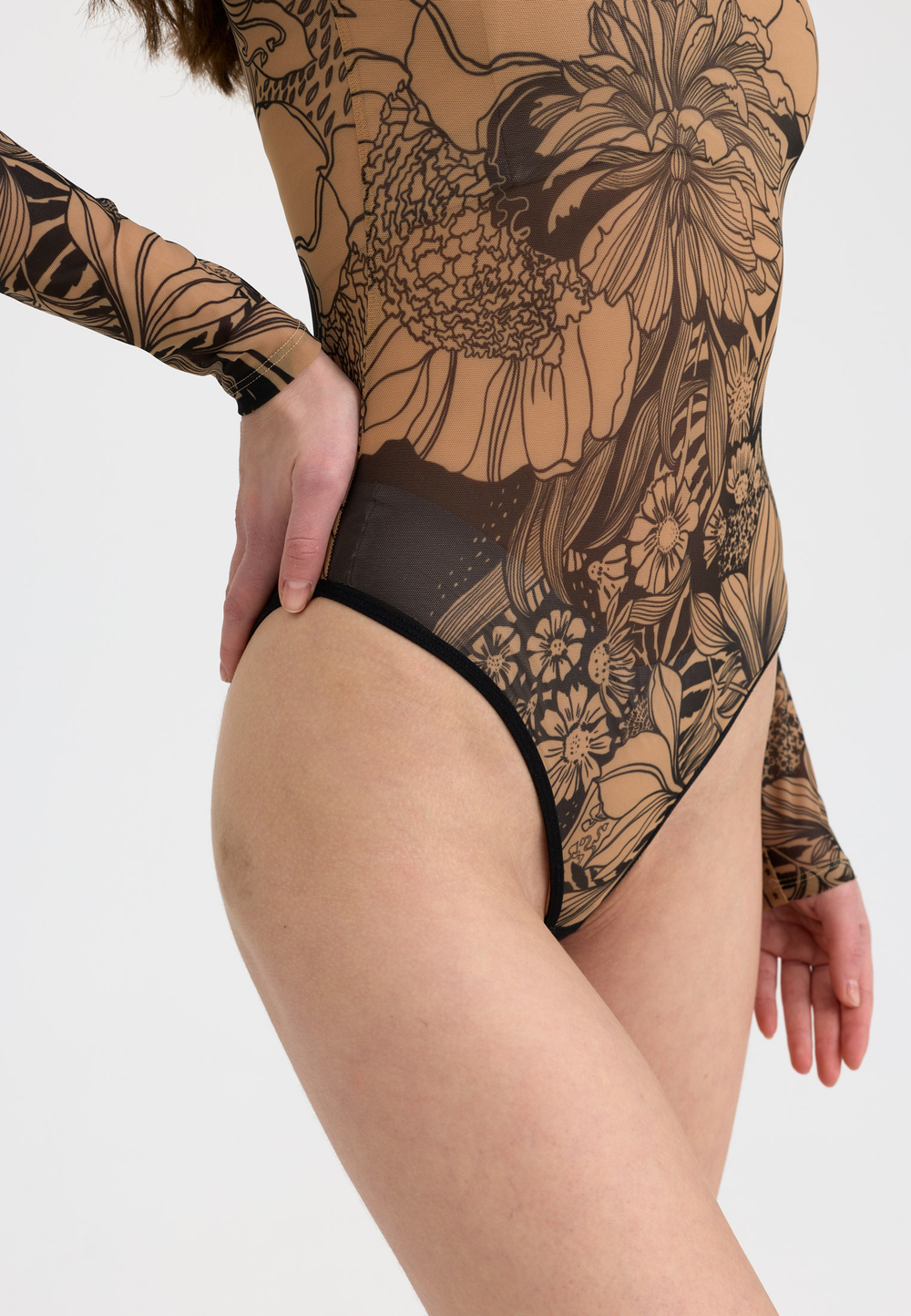 Боди женское с длинным рукавом "ASTRA"