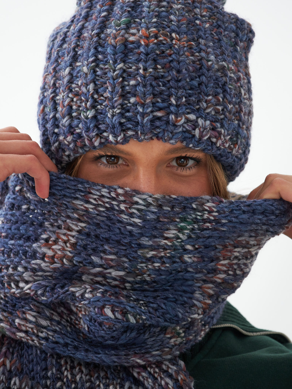 Шарф женский "LAVENDER OVERSIZE"
