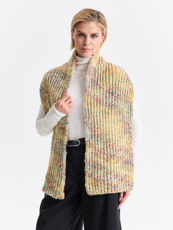 Шарф женский "YELLOW OVERSIZE"