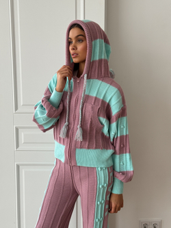Костюм женский вязаный "BOHO"